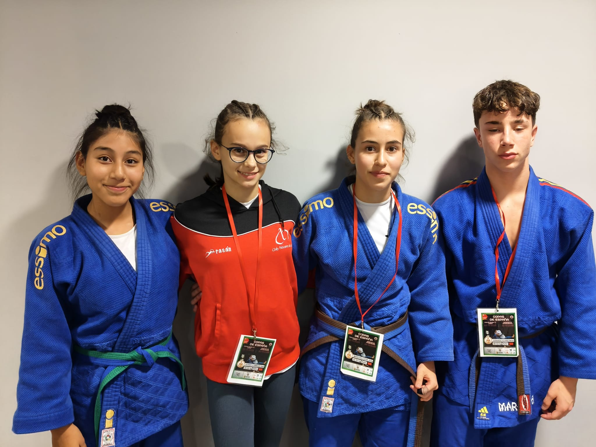 Dos 7º puestos en la Supercopa España de Judo Infantil Madrid. 23-11-25. Resultados